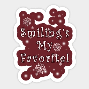 Smiling 2 Sticker